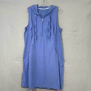 Calvin Klein Women's Performance‎ Hooded Dress Size L Athleisure Activewear Golf